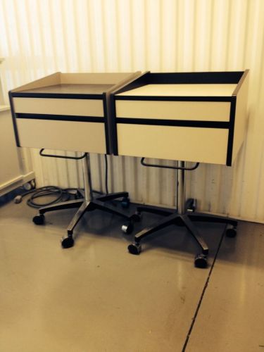 Midmark Ritter Procedure Medical ENT Cabinet W/ 5-Wheel Mobile Cart