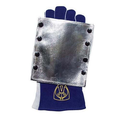 Tillman 1266 High Heat Split Cowhide/Aluminized Lined Welding Gloves, Large
