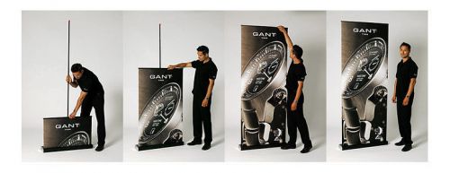 Banner Stand 31&#034; x 73&#034; w/ Free Bag, Trade Show Display X-banner 80cm 180cm