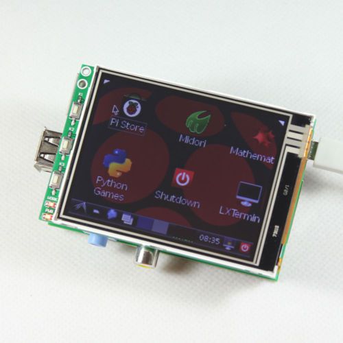 3.2&#034; TFT LCD RGB Touch Screen Display Monitor For Raspberry Pi board B+ B PI2