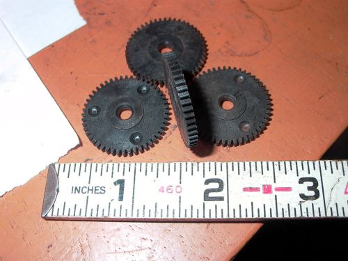 LOT OF FOUR SMALL  PLASTIC GEARS