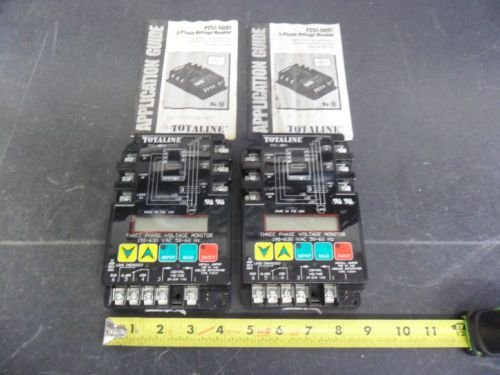 Totaline 3 Three Phase Monitor P251-0091---LOT of 2!!!