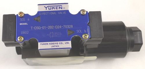 YUKEN T-DSG-01-2B2-D24-70328 SGLE 24V 1/8 SOLENOID OPERATED DIRECTIONAL VALVE