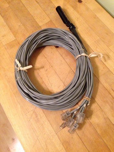 12&#039; Foot 25 Pair Male Amphenol To 8 Port Modular Cable AT&amp;T System 25 Switch #18