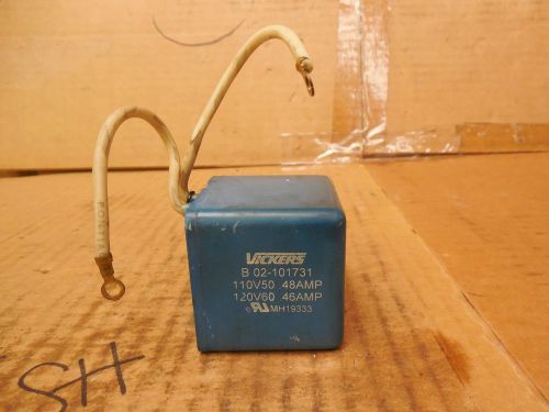 Vickers Solenoid Coil B02-101731 B02101731 120V 0.48 A Amp Used
