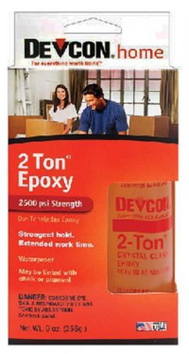 Devcon Home 2 Ton Clear Weld Epoxy 9 ounces 30-minute 33345 Adhesive Glue
