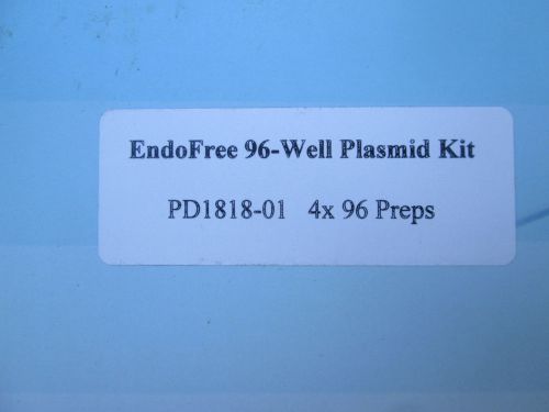 Endotoxin Plasmid DNA purifcation EndoFree ezfilter 96-well miniprep PD1818-01