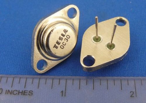 OC30 GERMANIUM Ge TESLA Transistors / NEW / 16V / 1.4A / 3.6W OC-30 LOT OF 4