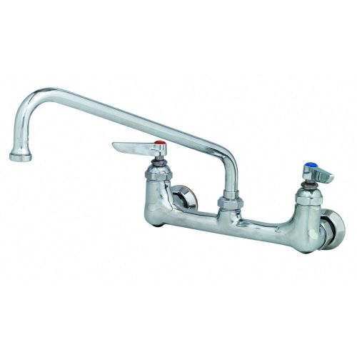 T&amp;S Wall-Mount Pantry Faucet w/12&#034; Spout--8&#034; Centers--B-0231--New in Box