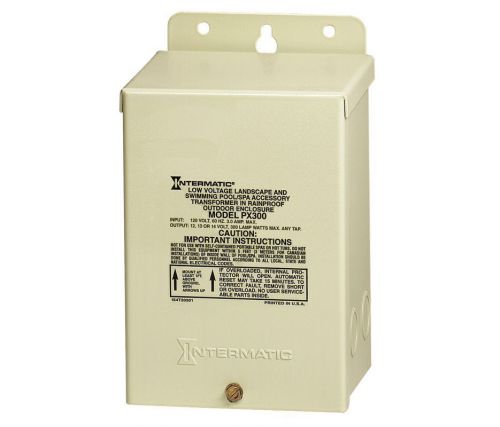 Intermatic px300 transformer, 1 phase, 300va, 12v out *2b* for sale