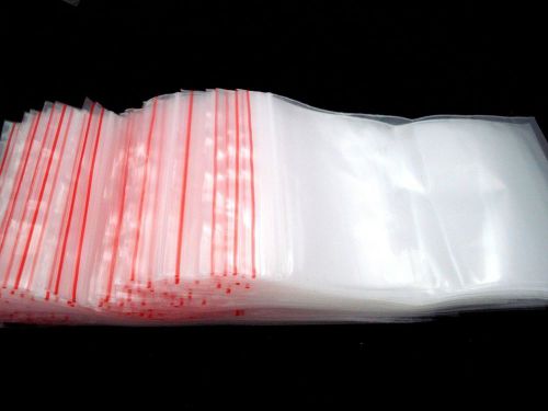 100 pcs 2.36&#034; x 3.14&#034; ziplock clear reclosable poly bags self seal plastic bag for sale