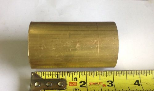 1 3/4 Inch Round by 3&#034; inch Long Brass Round Bar Lathe Rod Stock CNC mill 1.75