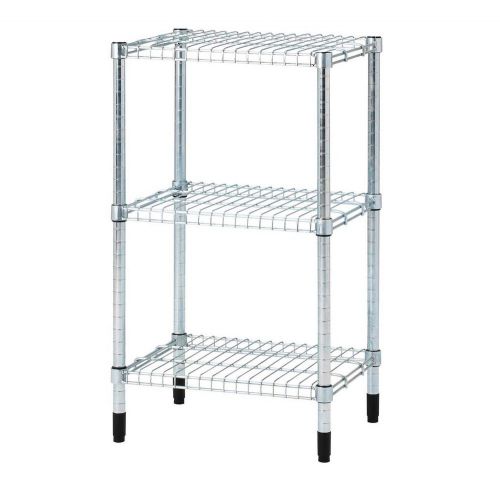 3 pack Shelf Set - Steel Wire Metal Rack Metro (Shelves ONLY! No poles.)
