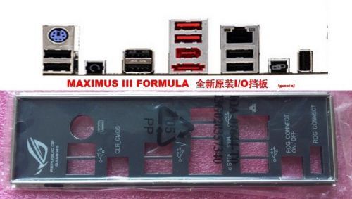 ASUS I/O IO SHIELD BLENDE BRACKET MAXIMUS III FORMULA motherboard #G793 XH