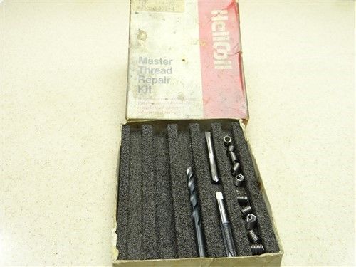 HELI-COIL MASTER THREAD REPAIR KIT 1/4-20 TAP, DRILL, COILS &amp; WRENCH
