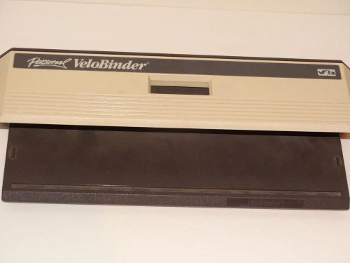 VeloBinder Punch Personal Binding System VB Beige and Gray 6
