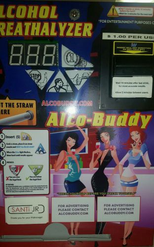 Alcobuddy Breathalzyer vending machine- Alco buddy