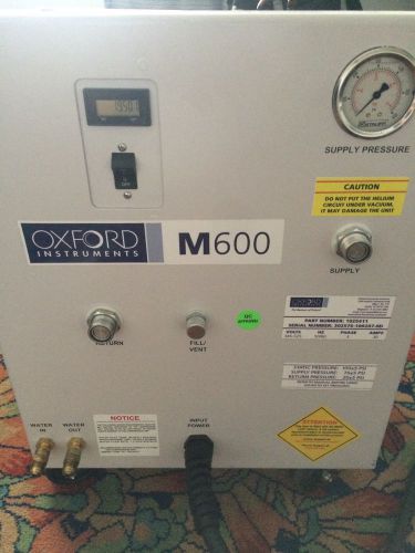 Oxford Instruments Austin Scientific M600 Cryogenics Cryopump Helium Compressor!