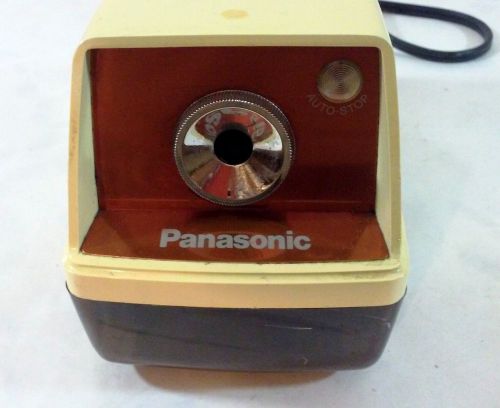Vintage Panasonic Model KP-33S Electric Pencil Sharpener Tested Made In Japan