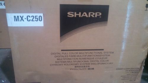BRAND NEW! Sharp MX-C250 Desktop Color Document System 25 Copy Print Scan MFP