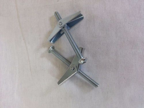 1/4&#034; X 3&#034;  Toggle Bolts With Wings.Qty: (Pack of 10)