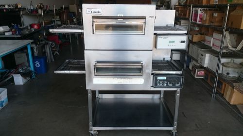 Lincoln Double Stack Conveyor Oven Electric Models 1132-008-U-KF004 and 1162-060