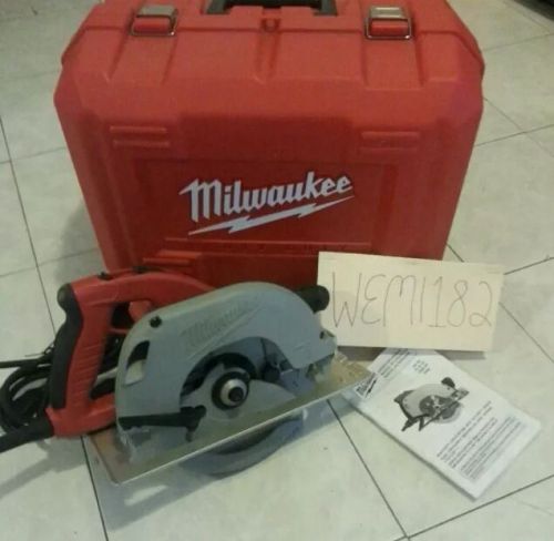 Milwaukee 6390-20 tilt-lok 15 amp 7-1/4-inch circular saw with tilting handle for sale