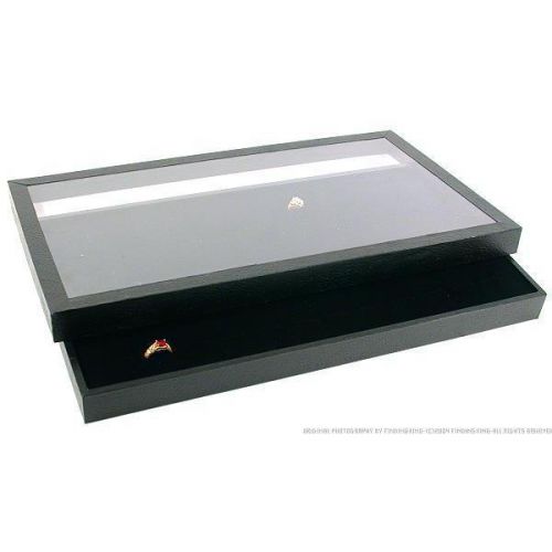 72 Slot Black Ring Display Insert &amp; Travel Tray