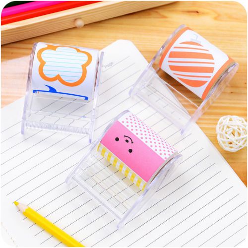 Useful Note Manual Dispenser Sticky Paper Post-it Full Adhesive with Note Roller