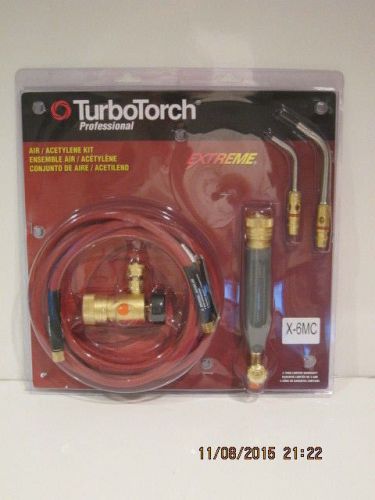 Turbotorch professional, acetylene kit, x-6c, 0386-0339, free shipping,nisp 2015 for sale