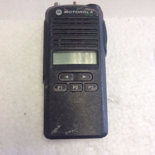 Motorola cp185 two way radio,aah03rdf8aa7an,@hs, v29 for sale