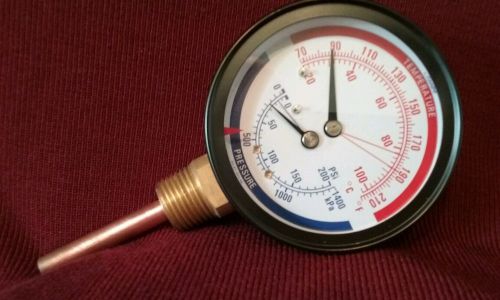 Hatco Temperature and Pressure Guage  Hatco 03.01.003.00