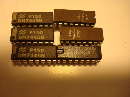DM7445  SN7445  lot of 6 as shown