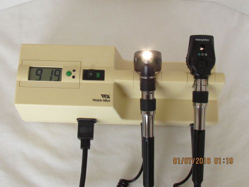WELCH ALLYN 767 TRANSFORMER W/ OTOSCOPE AND OPHTHALMOSCOPE 11720