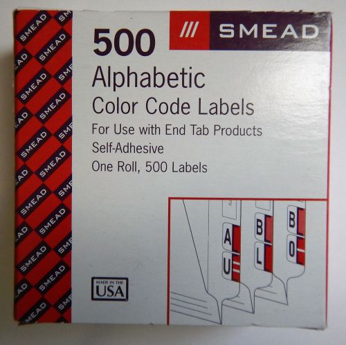 Smead Alphabetic Color Code Labels - NEW