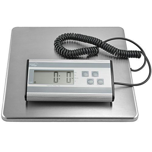 Smart weigh shipping and postal scale, heavy duty, stainless steel, 10.6&#034; x for sale