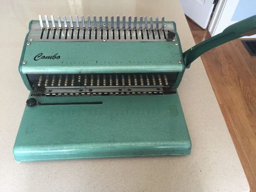 Vintage GBC Comb Binding Machine Cambo