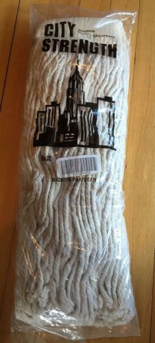 City strength mop head  -  #32 wide band cotton for sale