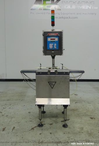 Used- All Fill Model CKSTER Checkweigher. Machine is rated at 10 to 120 packages