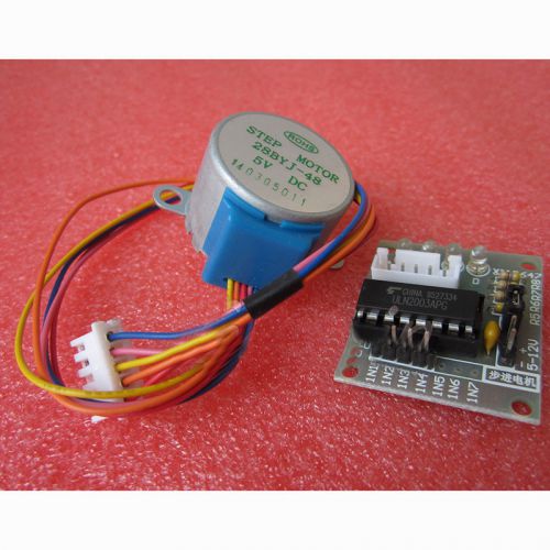 Stepper Motor 28BYJ-48 With Drive Test Module Board ULN2003 5 Line 4 Phase 5V
