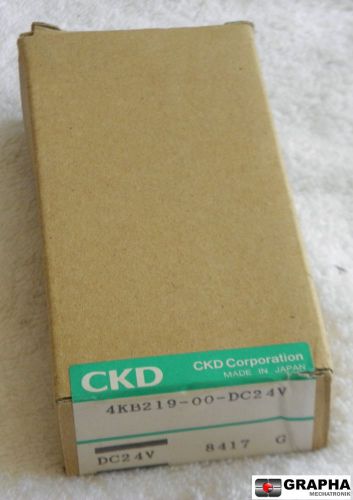 CKD air valve, 4KB219-00-DC24V, New in factory box, sealed