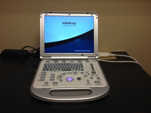 2014 Mindray M7 15&#034; Mobile Ultrasound iClear with IMT measurement software
