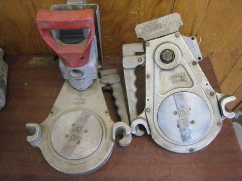 2X MCELROY NO. 14 PITBULL FUSION MACHINE FACER ASSEMBLY PARTS / REPAIR USED