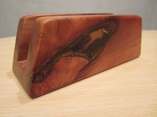 Cherry Wood Business Card Holder, Free Shipping!!