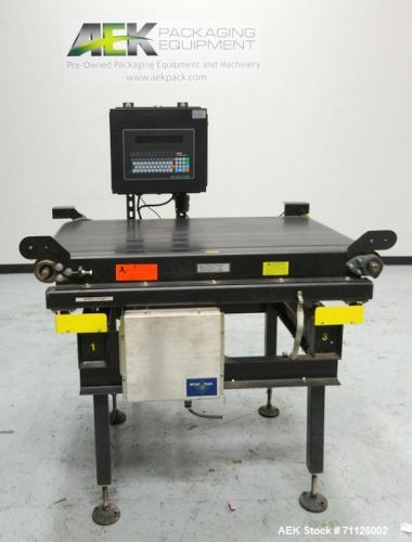 Used- mettler toledo model express weigh 9480 checkweighing system. machine has for sale