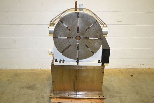 Troyke DL-20-B 20&#034; Vertical Rotary Table for CNC w/ Stand
