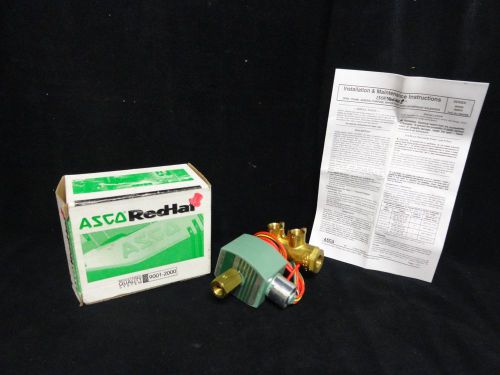 Asco redhat * 1/4&#034; solenoid valve * p/n: 8345g001 * 10-150 psi * new in the box for sale