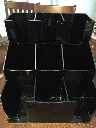 Cup and lid dispensers Holder coffee, Condiment Caddy Cup Rack Sugar Organizer