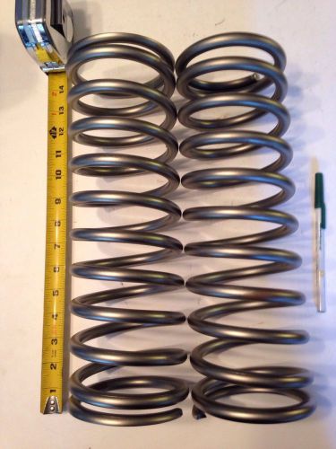 .468&#034; Wire Extra Large Compression Spring Lot Of 2
