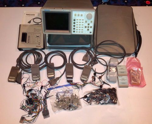 Tektronix 1241 logic analyzer fully loaded, complete, working, excellent cond. for sale